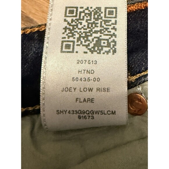 True Religion Women's Jean Pants Joey Flare Jeans Low-Rise Size 28 (32 Waist) - Picture 5 of 13